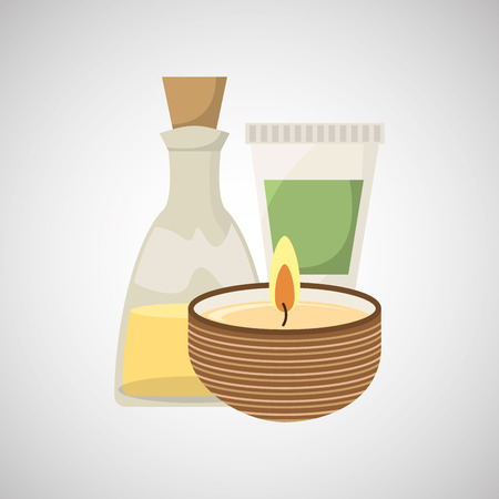 therapy with spa treatment icon, vector illustrationのイラスト素材