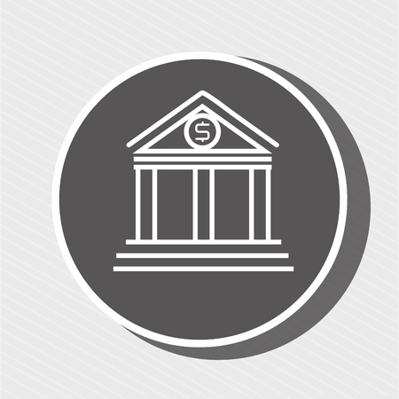 symbol of bank isolated icon design, vector illustration  graphicのイラスト素材