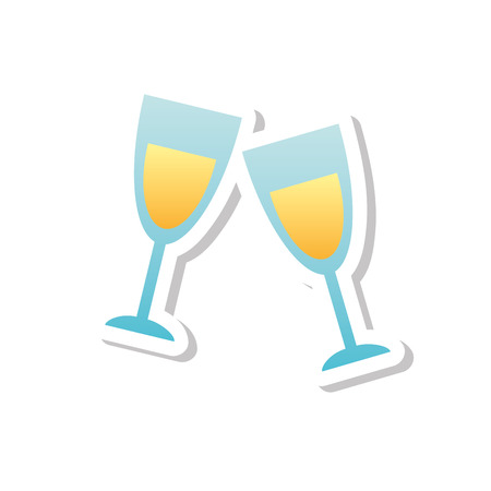 lovely wedding icon, vector illustration eps10 isolatedのイラスト素材