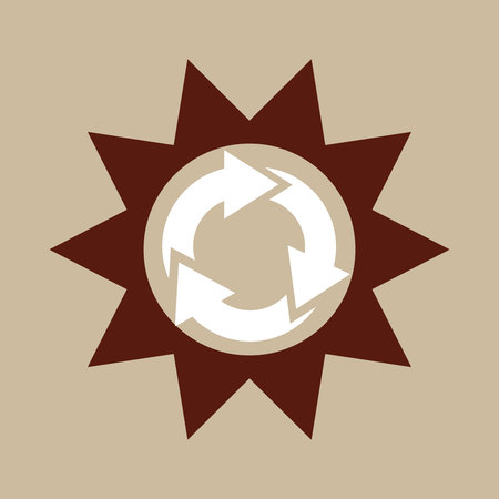 ecology enviromental eco nature isolated, vector illustrationのイラスト素材