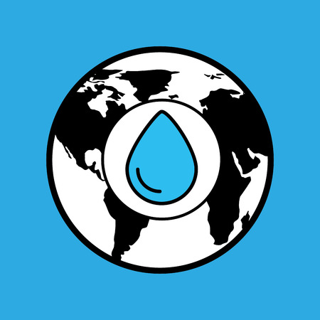 ecology enviromental eco nature isolated, vector illustrationのイラスト素材