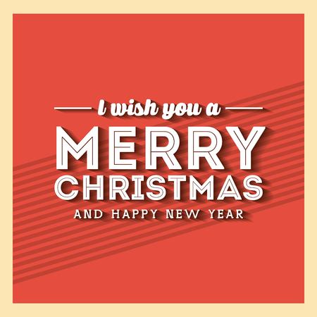 Merry Christmas concept represented by frame icon. Colorfull and flat illustration.のイラスト素材