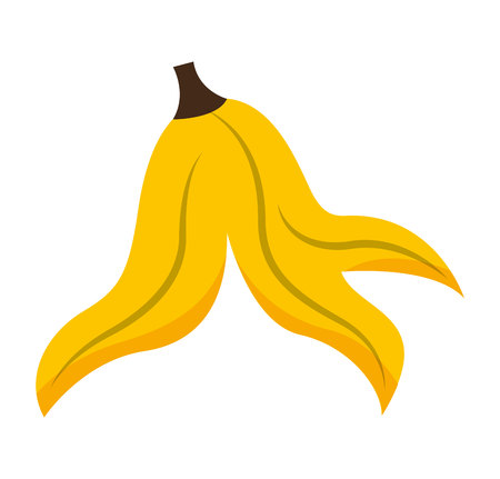 organic garbage recycle fruit icon vector illustration designのイラスト素材