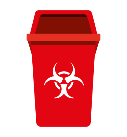 garbage waste recycle icon vector illustration designのイラスト素材