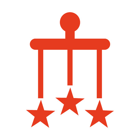 toy baby silhouette icon vector illustration designのイラスト素材