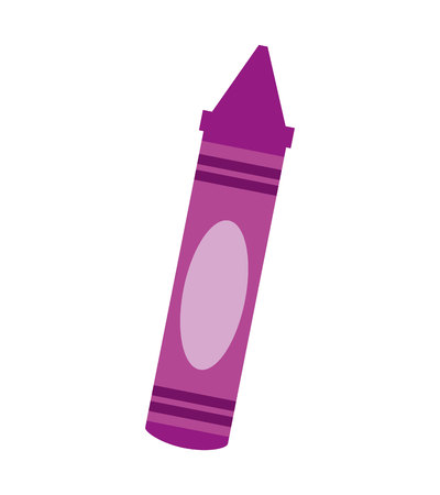 crayon school supply icon vector illustration designのイラスト素材