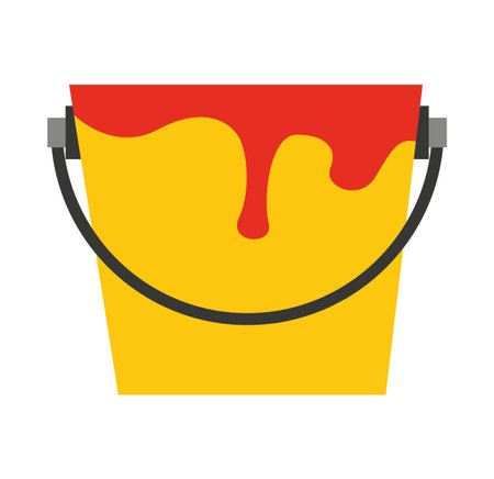 pot paint tool icon vector illustration designのイラスト素材