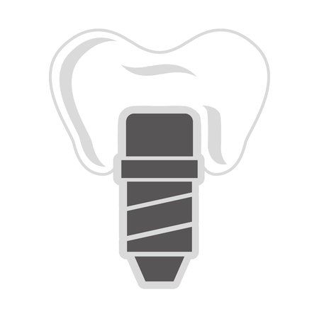 teeth healthcare dental icon vector isolated graphicのイラスト素材