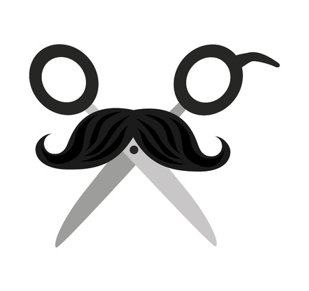 hairdressing equipment isolated icon vector illustration designのイラスト素材
