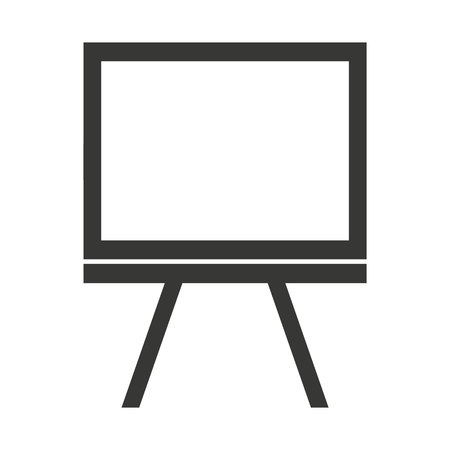 board presentation paper icon vector illustration designのイラスト素材