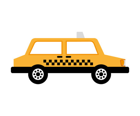 taxi service public icon vector illustration designのイラスト素材