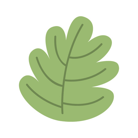 leafs floral nature icon vector isolated graphicのイラスト素材