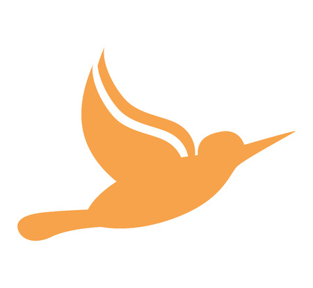 cute bird animal isolated vector illustration iconのイラスト素材