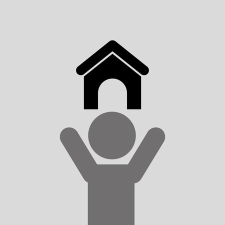 two people. support technical service icon, vector illustrationのイラスト素材