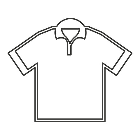 shirt sport golf uniform icon vector illustration graphicのイラスト素材
