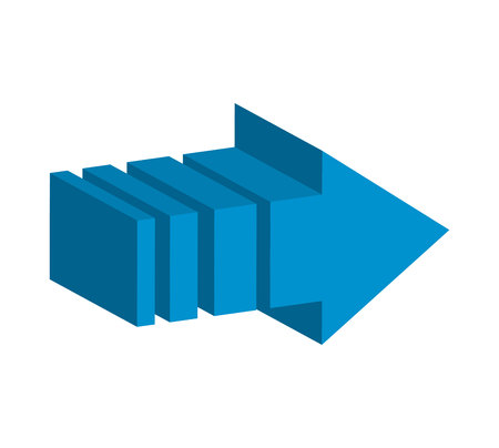 arrows signal index icon vector illustration designのイラスト素材