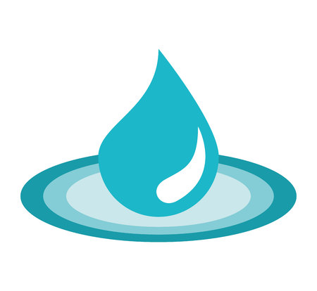 drop water symbol icon vector illustration designのイラスト素材