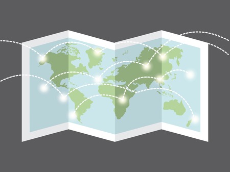 world earth planet design, vector illustrationのイラスト素材
