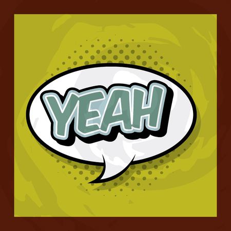 pop art vintage design, vector illustrationのイラスト素材