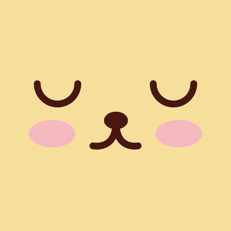 face emoticons design with expressions , vector illustration graphicのイラスト素材