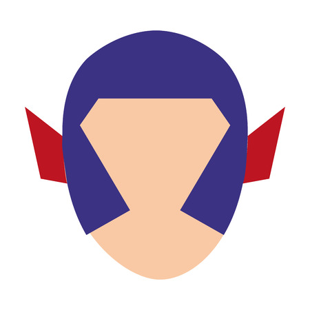 character comic isolated icon vector illustration designのイラスト素材