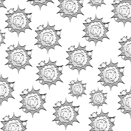 boom explosion pop art vector illustration designのイラスト素材