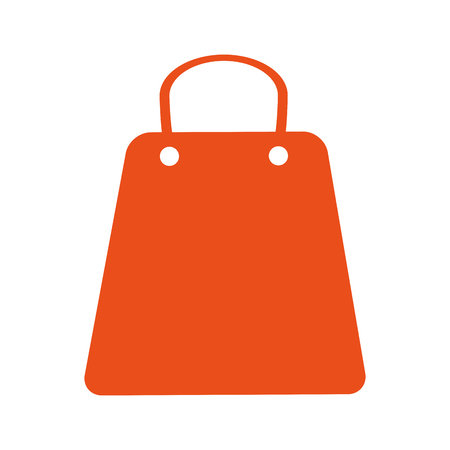 bag shop shopping gift packet store paper purchase vector illustration isolatedのイラスト素材