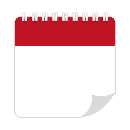 calendar christmas isolated icon vector illustration designのイラスト素材