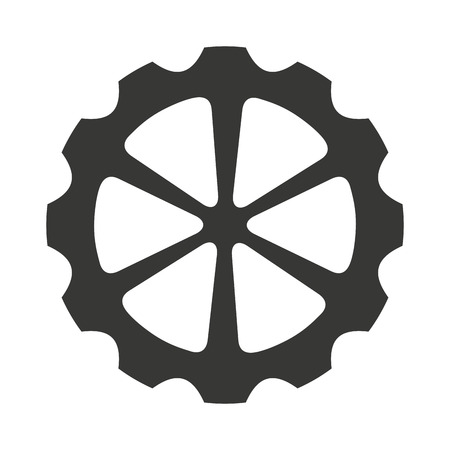 gear engineering design isolated, vector illustrationのイラスト素材