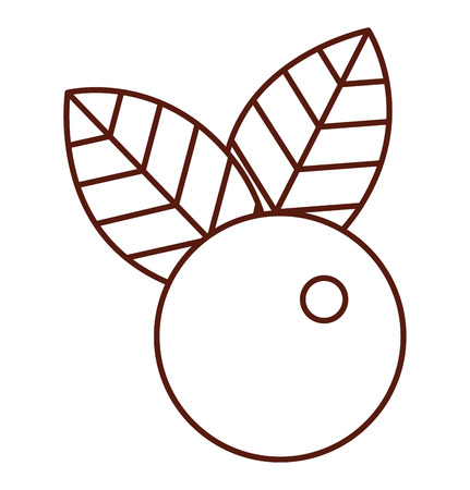 fresh fruit delicious isolated icon vector illustration designのイラスト素材