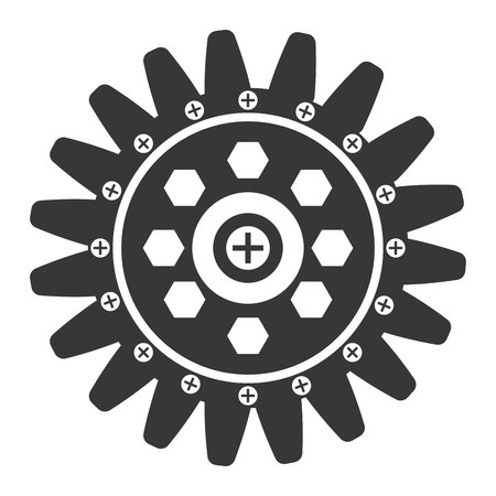 gear engineering designのイラスト素材