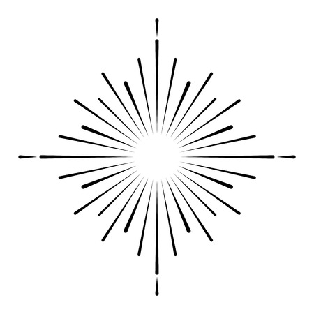 burst frame isolated background vector illustration designのイラスト素材