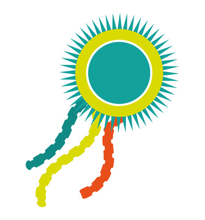 laboratory particle isolated icon vector illustration designのイラスト素材