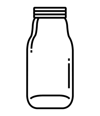 container drink glass isolated icon vector illustration designのイラスト素材