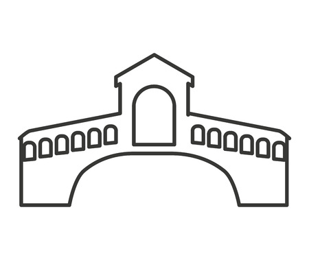 roman construction classic isolated icon vector illustration designのイラスト素材