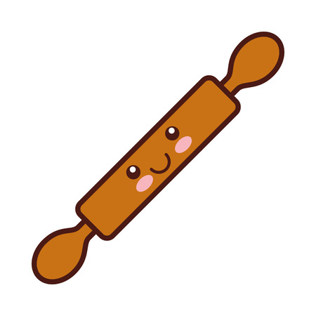 kitchen roller isolated icon vector illustration designのイラスト素材