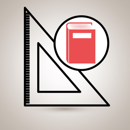 book literature library icon vector illustration designのイラスト素材