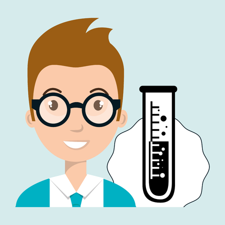 student laboratory tools vector illustration graphic eps 10のイラスト素材