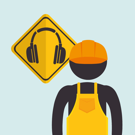 avatar worker protection tool vector illustration designのイラスト素材