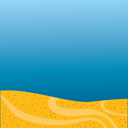 seabed landscape isolated icon vector illustration designのイラスト素材