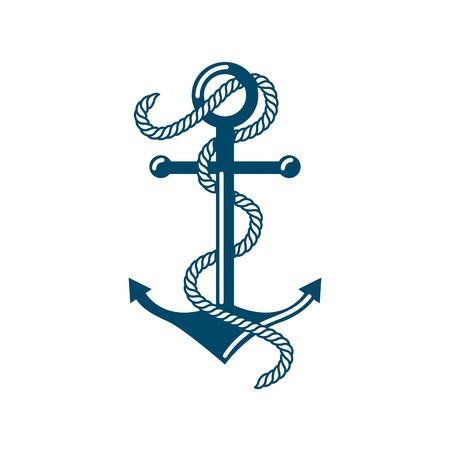 frame maritime nautical isolated vector illustration designのイラスト素材