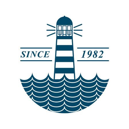 frame maritime nautical isolated vector illustration designのイラスト素材