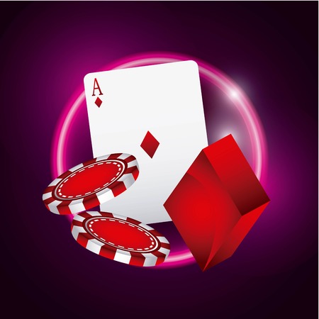 casino games elements isolated icon vector illustration design vector illustration designのイラスト素材
