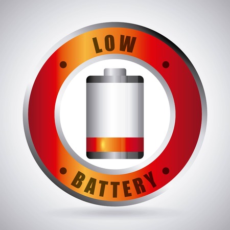 battery level sign classic isolated icon vector illustration designのイラスト素材