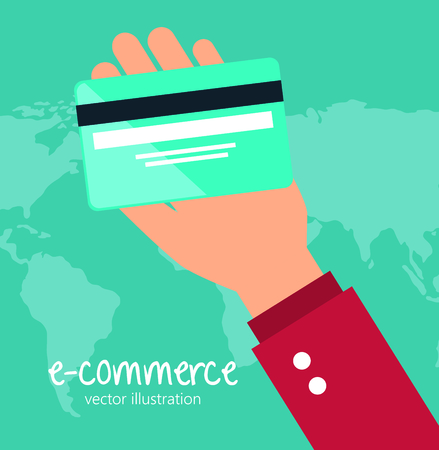 electronic commerce marketing icon vector illustration graphicのイラスト素材