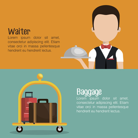 best hotel set services icons vector illustration designのイラスト素材