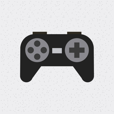 control video game isolated icon vector illustration design