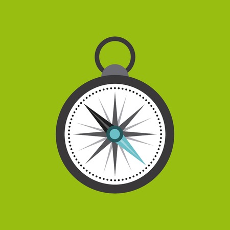 compass device guide isolated icon vector illustration designのイラスト素材