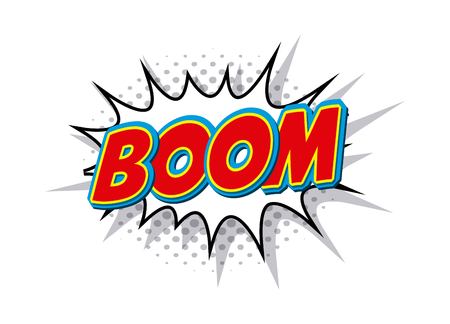 comic pop art style vector illustration designのイラスト素材