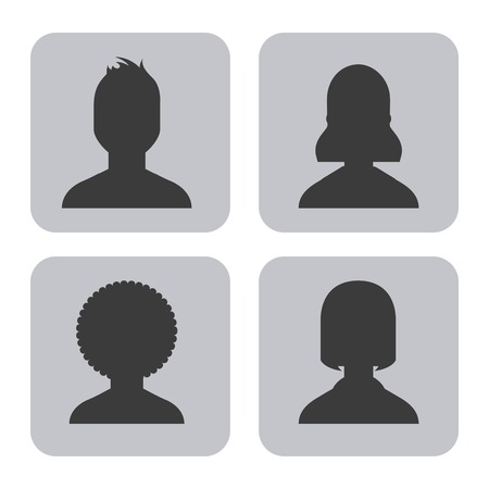 user figure social community vector illustration designのイラスト素材